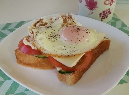 目玉のせもシーチキンも子どもたちに好評でした♪