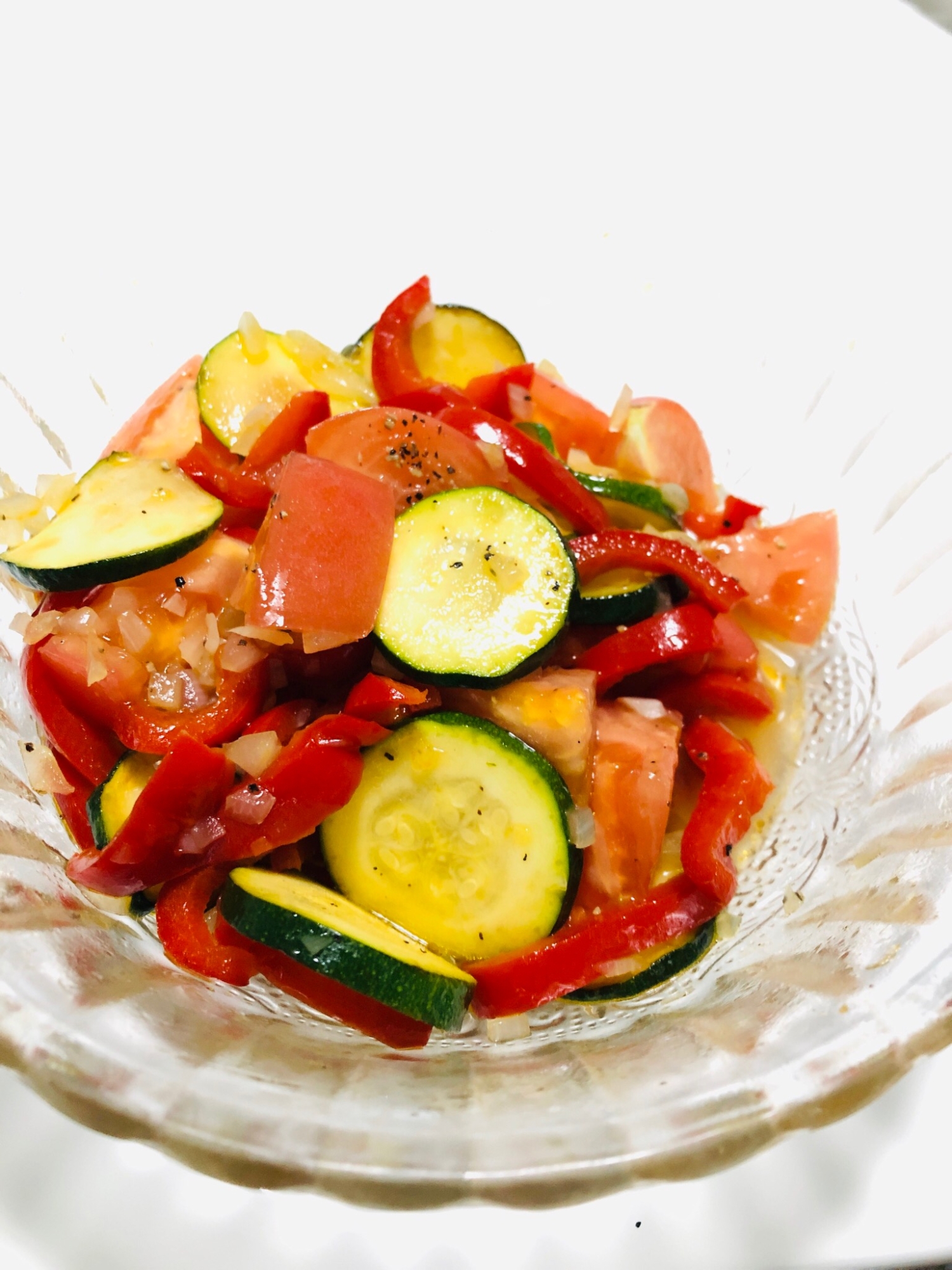 ズッキーニ♡パプリカ♡トマトでマリネ★