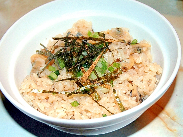 炊飯器で！むき身あさりたっぷりの深川飯♪