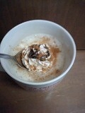 チョコ＆コラーゲンの豆乳カプチーノ