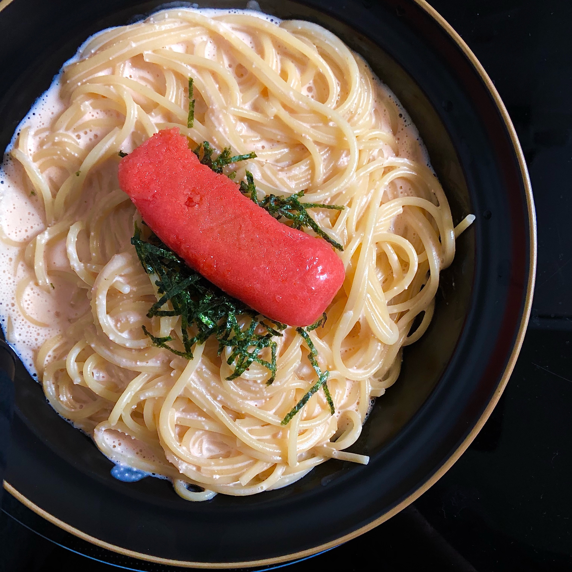 もはや、店の味⁉ 渾身の明太子クリームパスタ