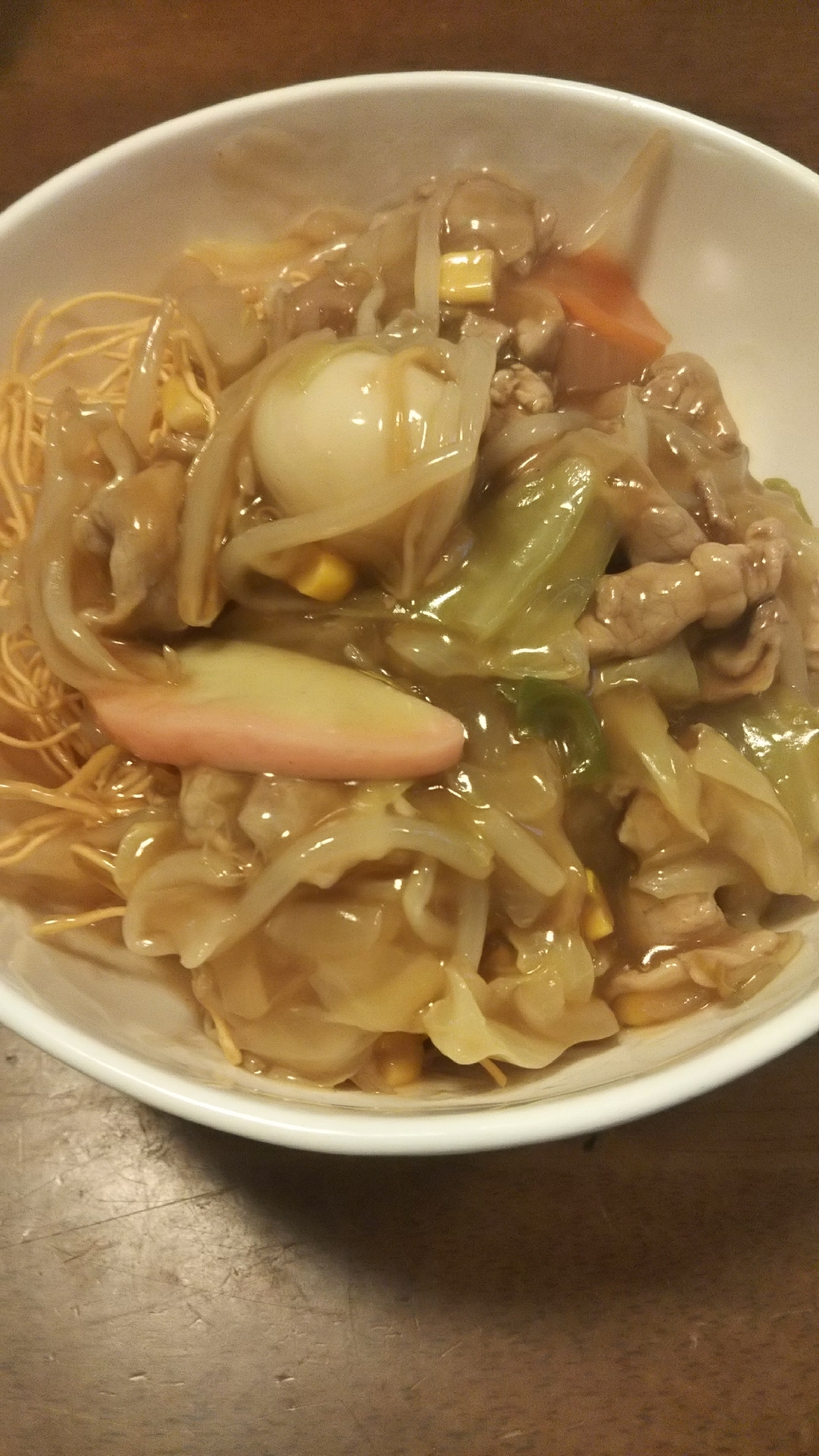 具だくさん皿うどん