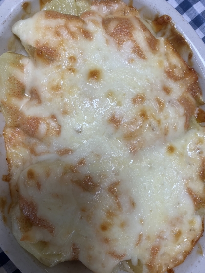 新じゃが芋の明太子マヨネーズ焼き