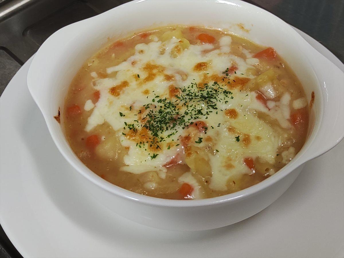 簡単マカロニ・グラタン~リメイク・シチュー