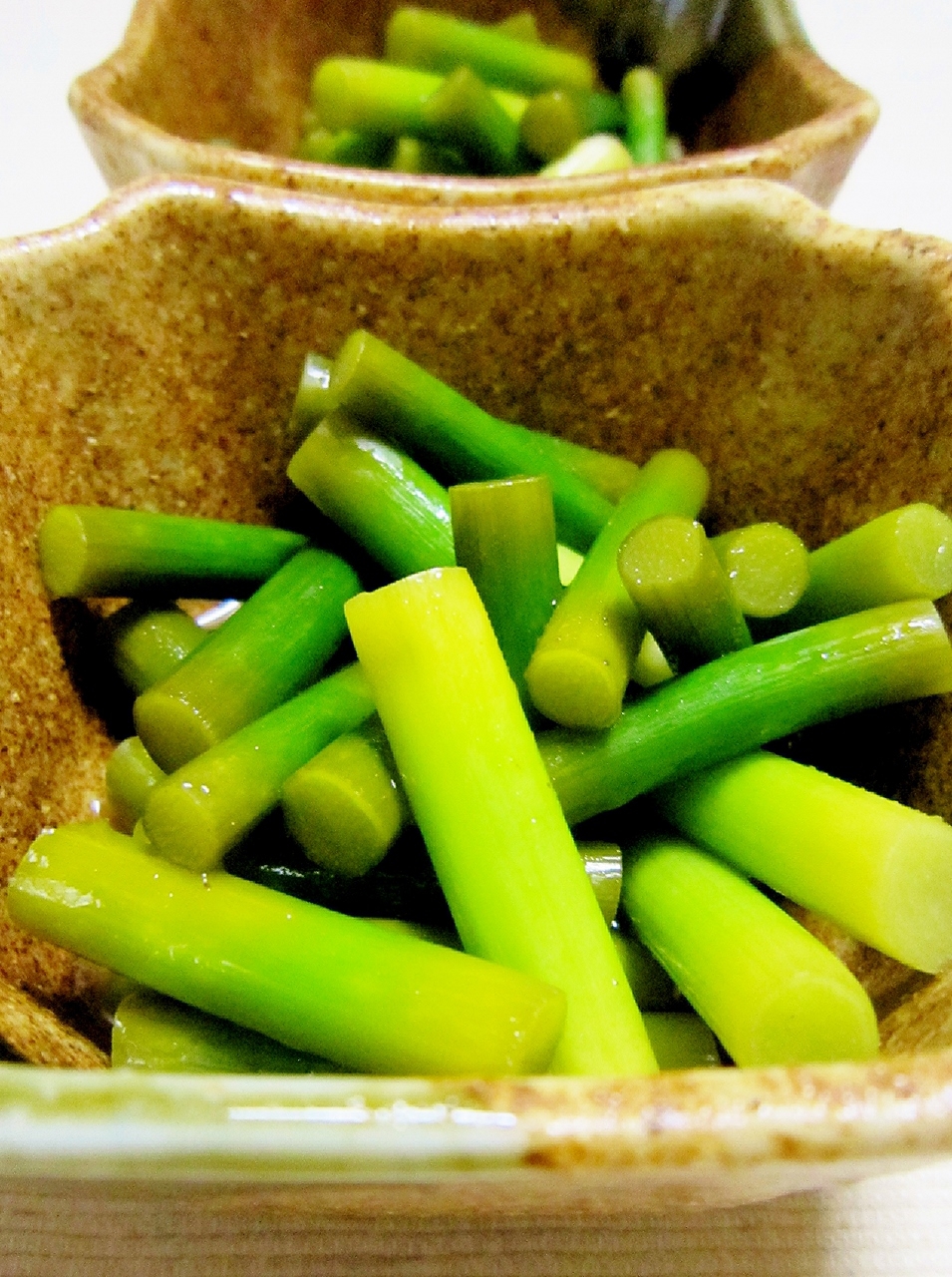 ちゃちゃっとおつまみ にんにくの芽の浅漬け レシピ 作り方 By yamat 楽天レシピ