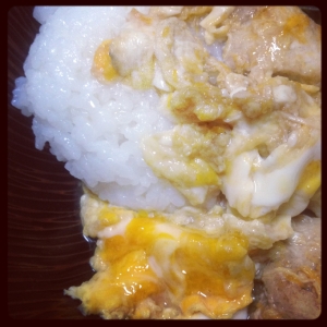 お一人様親子丼