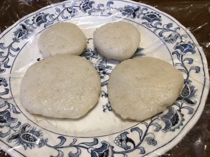 レンジとフードプロセッサーで作る☆お餅♪