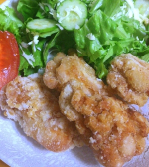 子供が喜ぶ 鳥の唐揚げ レシピ 作り方 By さすけ4127 楽天レシピ