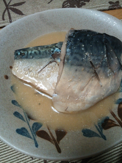 臭みなしのふっくらサバの味噌煮