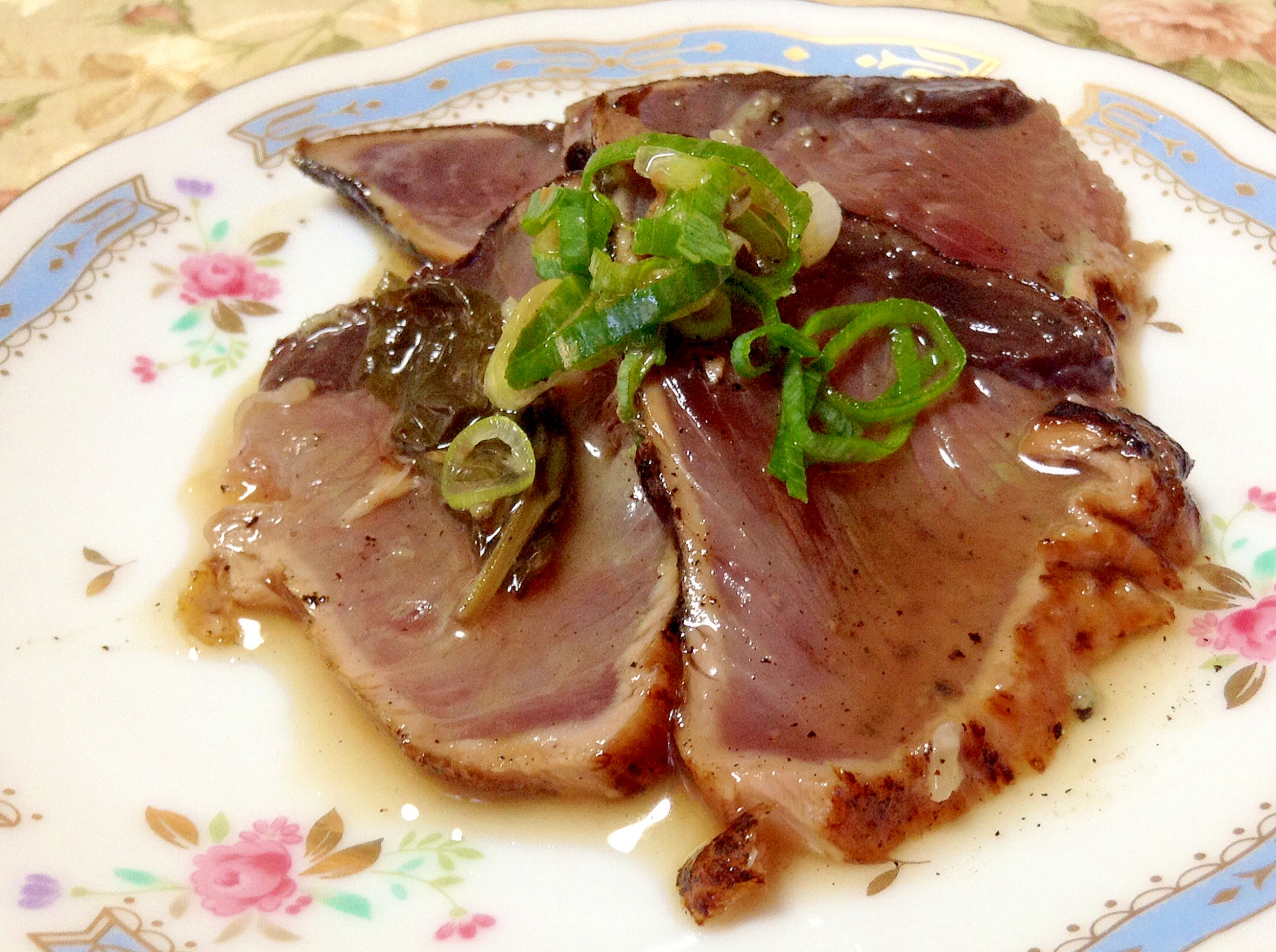 自家製ハーブビネガーで 鰹のたたき レシピ 作り方 By やなママ 楽天レシピ