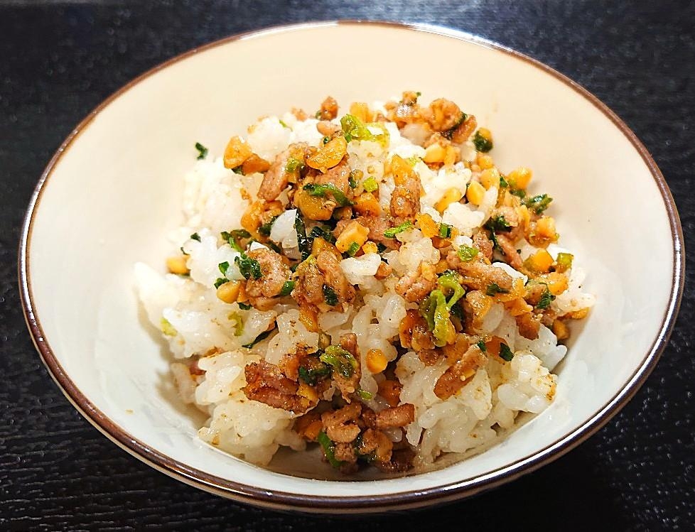 【減塩】納豆のまぜご飯
