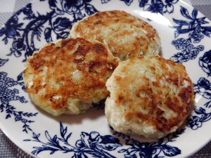 鶏ひき肉とキャベツのつくね