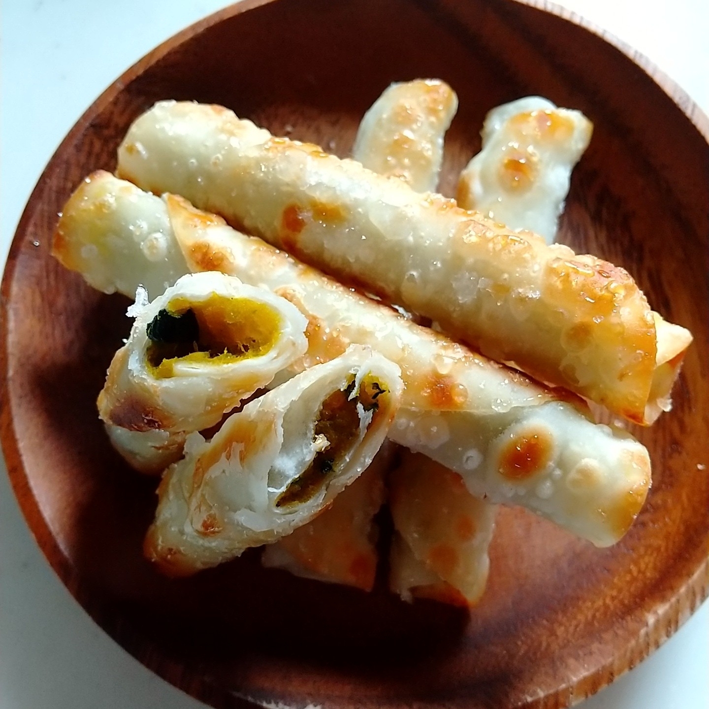 ハロウィン 餃子の皮でかぼちゃスティック レシピ 作り方 By ももmomoうさusa 楽天レシピ