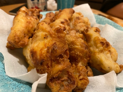 スパイスの香り♡手羽元フライドチキン