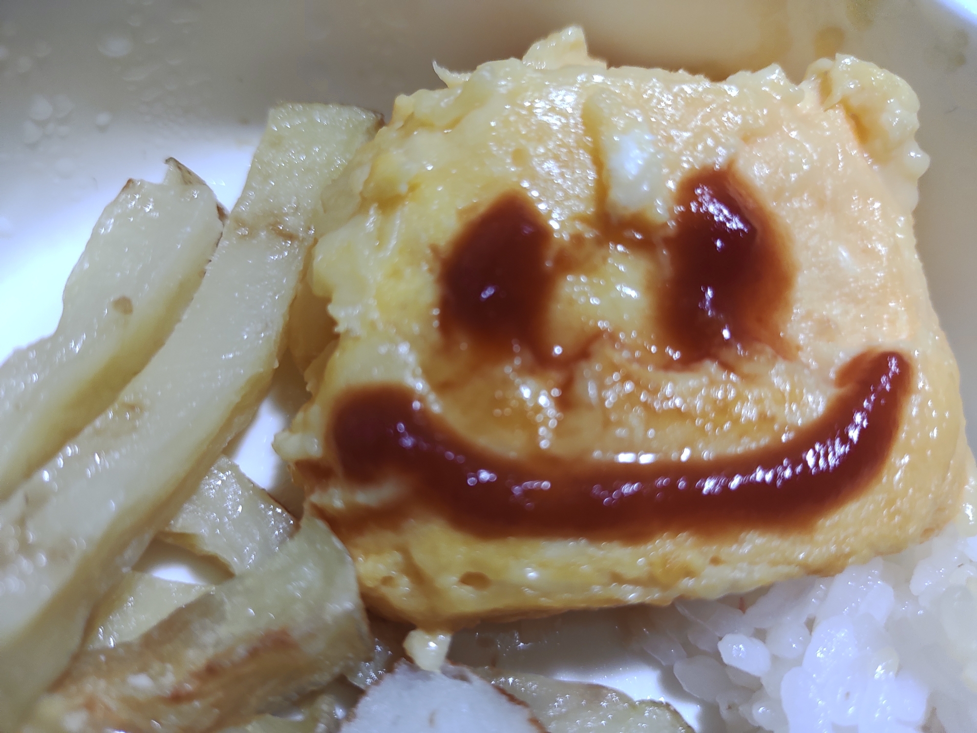 チーズオムレツ　幼児食