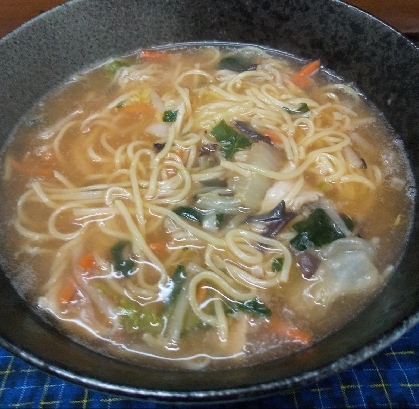 彩り温麺