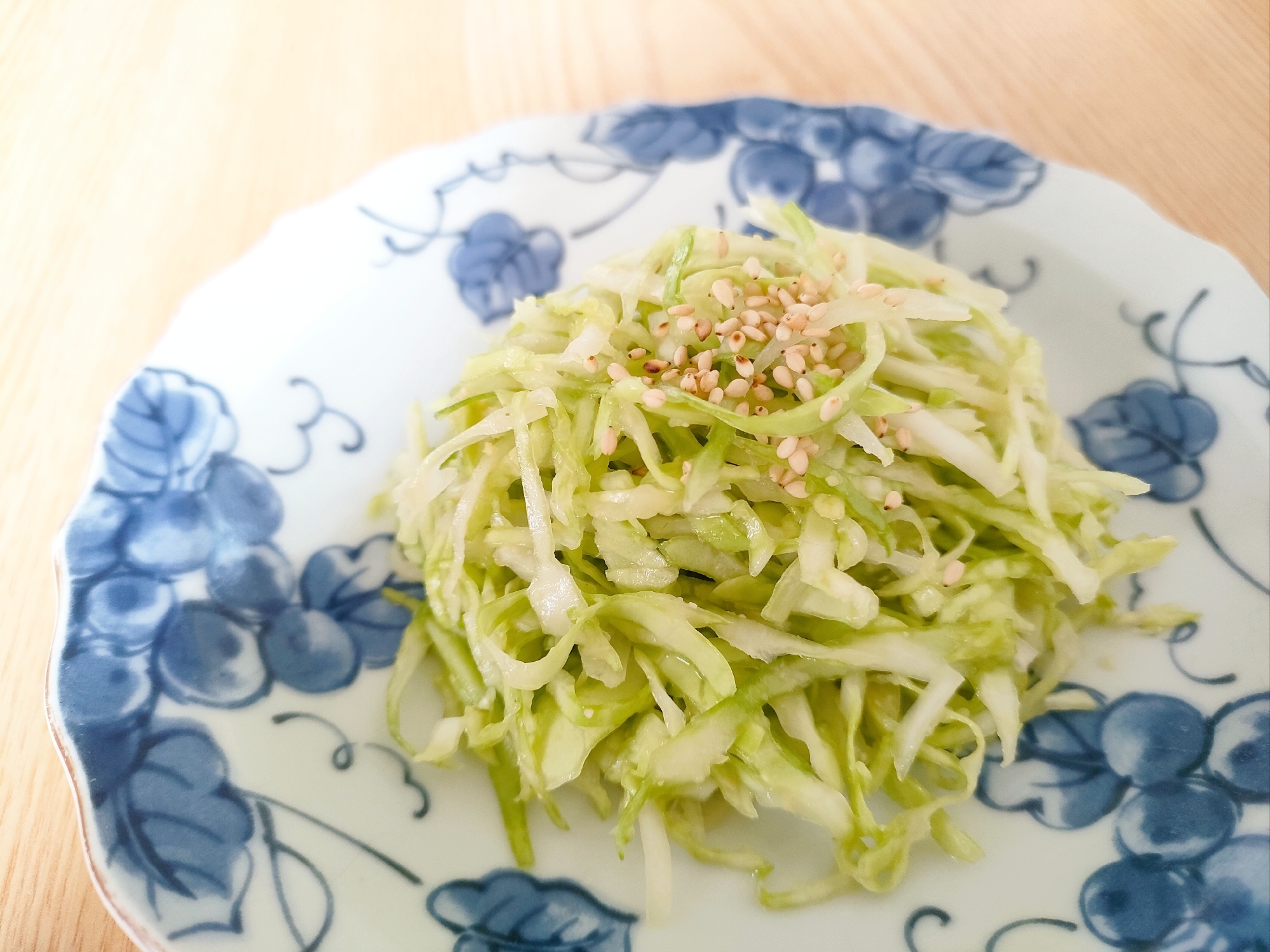 キャベツの酢味噌和え