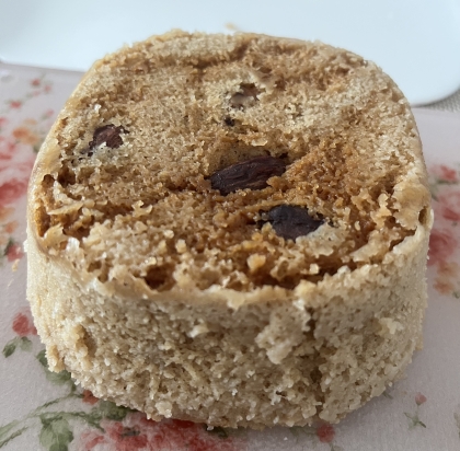 １で覚える／おからと米粉のノンオイルレンジ蒸しパン