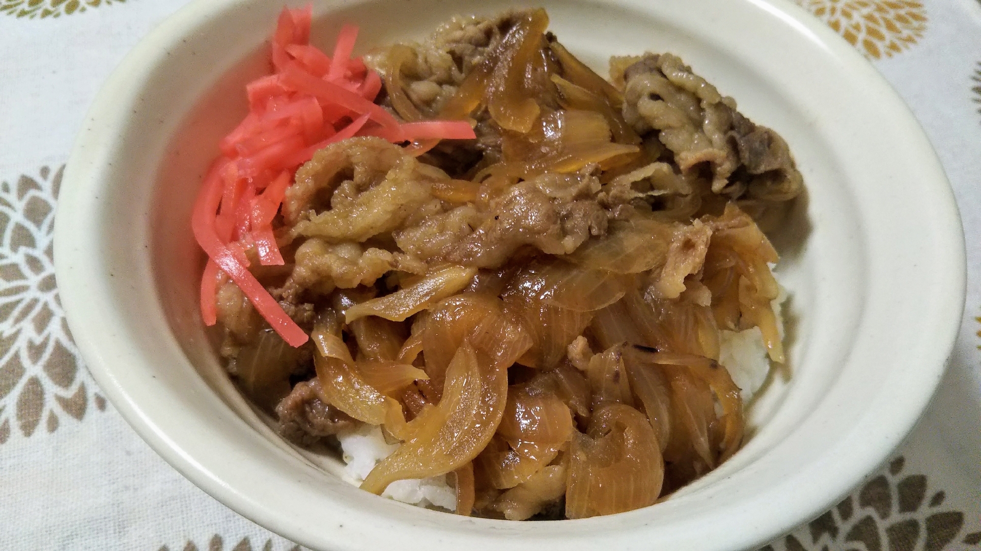 簡単♪牛丼