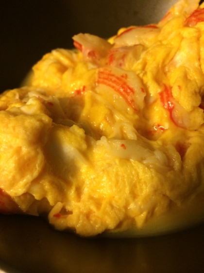 生姜風味のカニカマ卵焼き（≧∇≦）