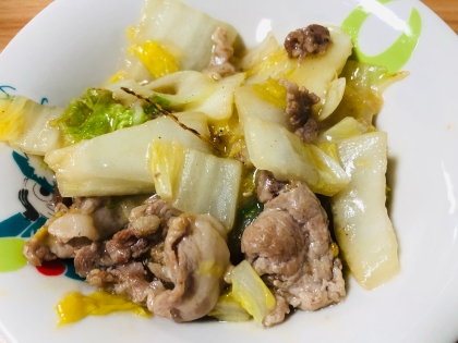 【ホットクック】白菜と豚肉の八宝菜風