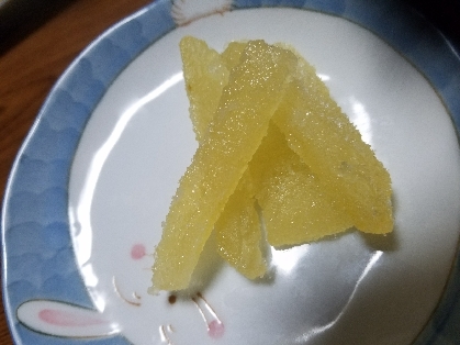 晩白柚で作るザボン漬け♪