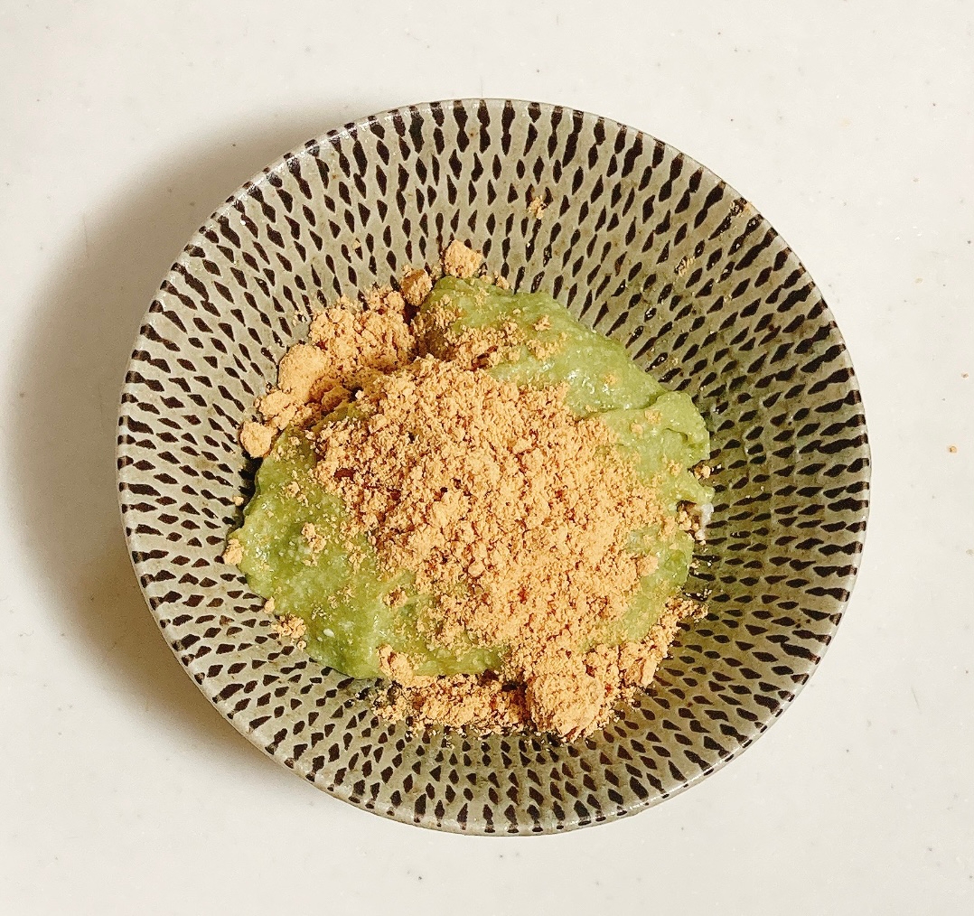 ヘルシー豆腐抹茶わらびもち