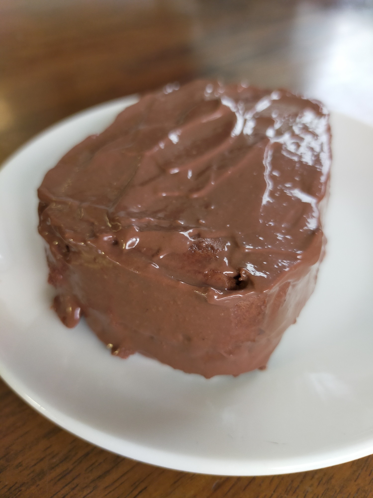 ダイエットチョコクリームケーキ　オートミール使用