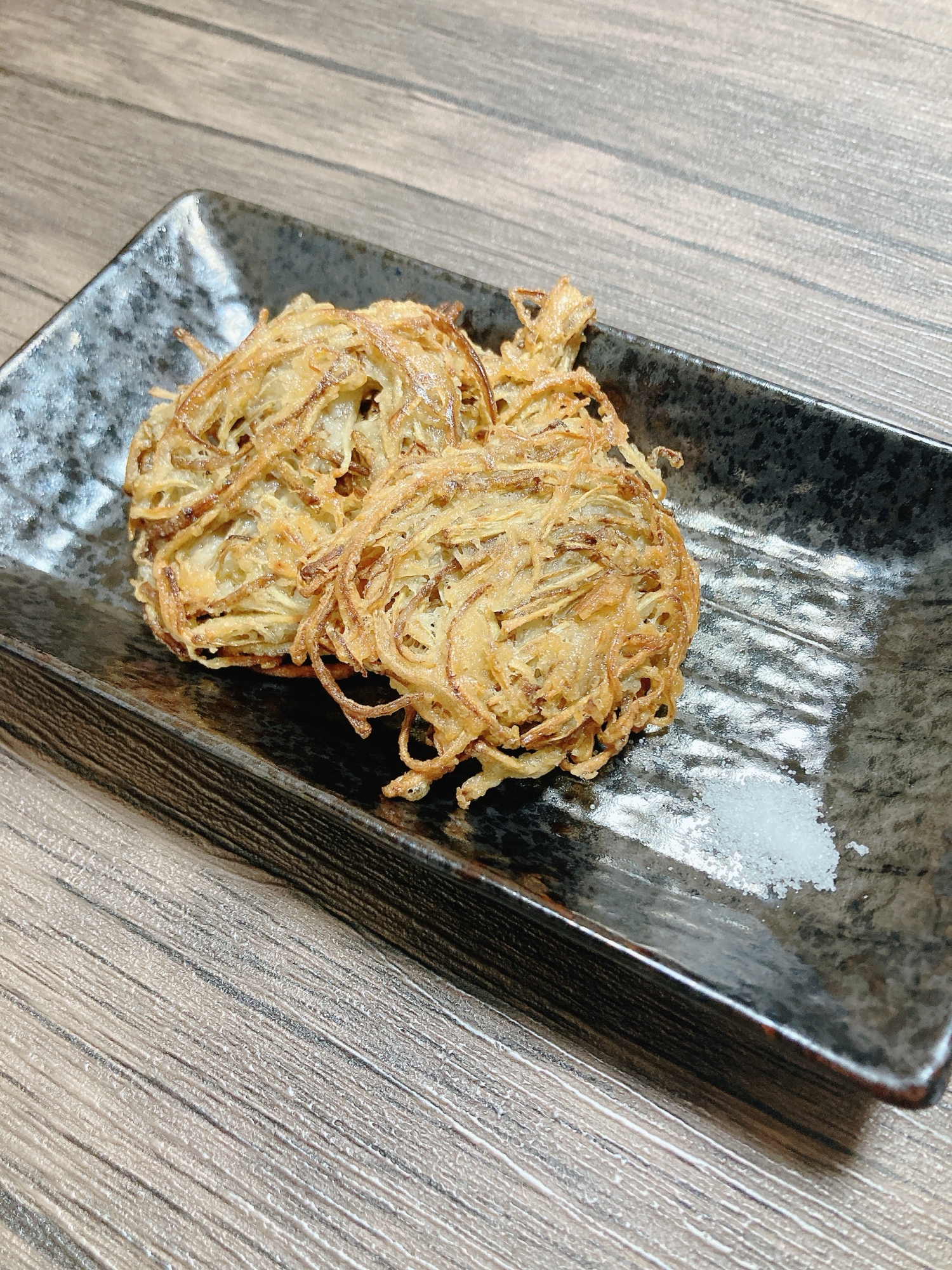 カリカリごぼうのかき揚げ♪