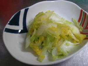 5分レシピ！簡単白菜の塩漬け