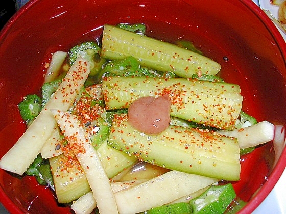 めんつゆで簡単 きゅうりと大根の和風ピクルス レシピ 作り方 By アンさんのママ 楽天レシピ