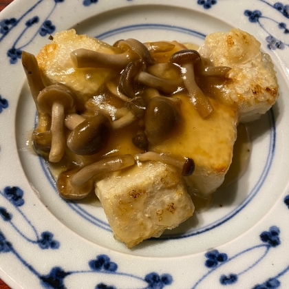 きのこ餡が揚げ出し豆腐と絡んで美味しかったです(^^)レシピありがとうございました！また作りたいです♪