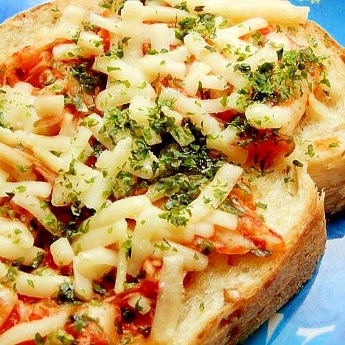 発酵食品！豆乳チーズを美味しく❤キムチのトースト♪ レシピ・作り方
