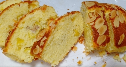 栗のパウンドケーキ。