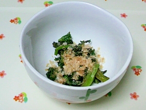 電子レンジで サニーレタスのおひたし