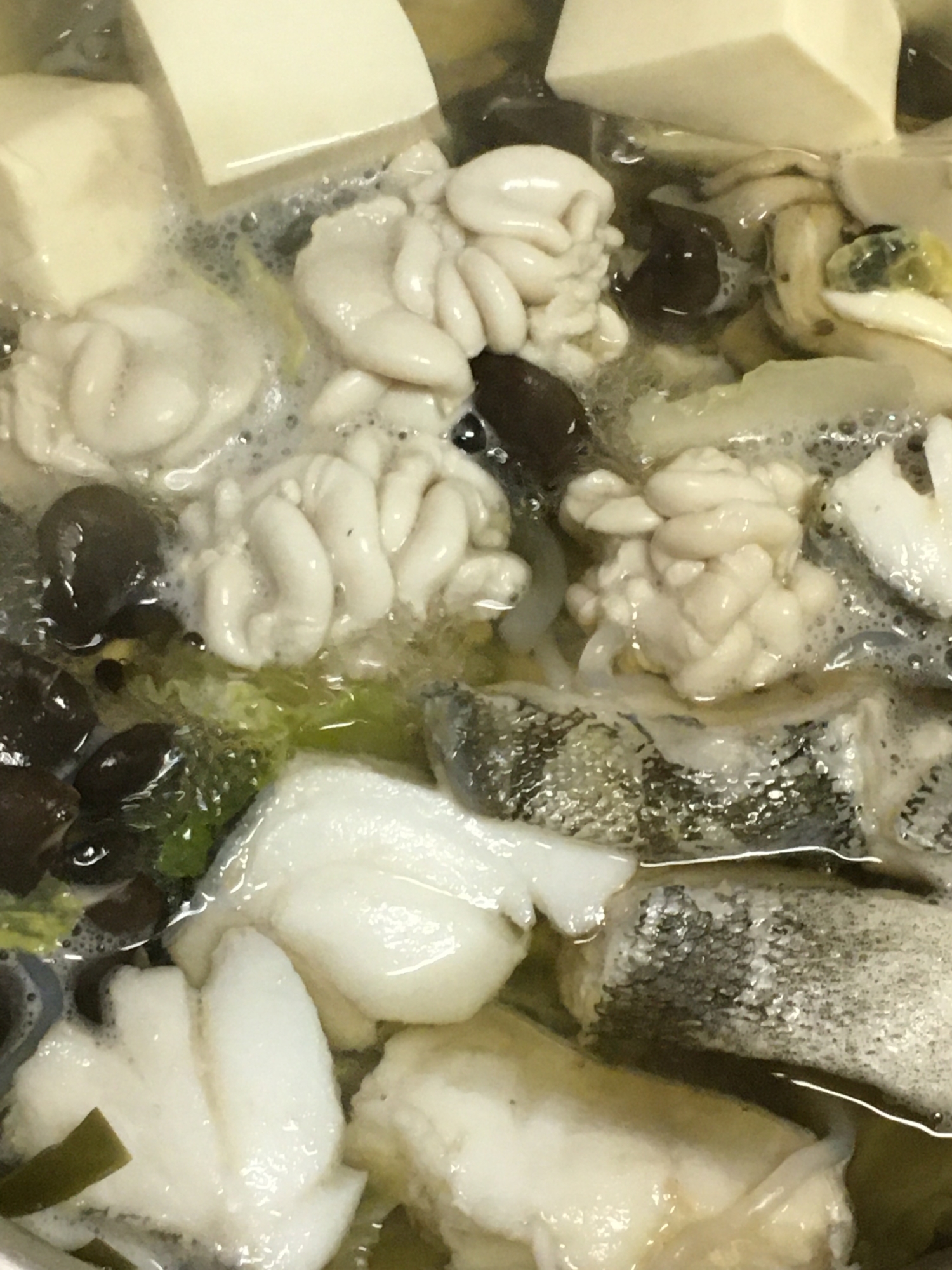 たら 白子 豆腐 ひらたけ 舞茸 白菜 糸コンの鍋 レシピ 作り方 By Faiten8 楽天レシピ
