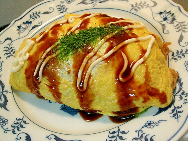 オム焼きそば