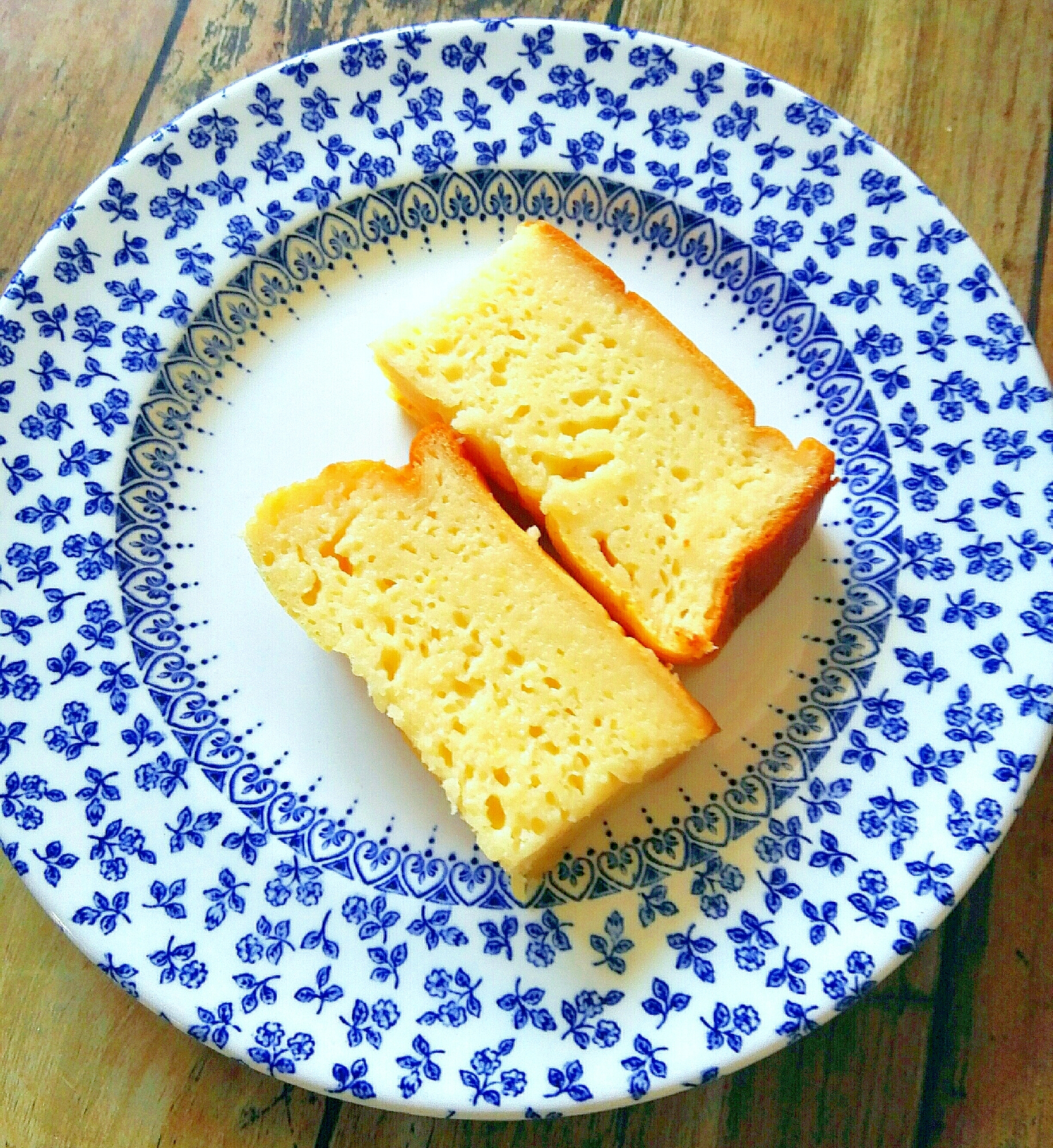 檸檬香る豆腐ヨーグルトケーキ