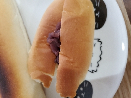 簡単～揚げないバターあんパン