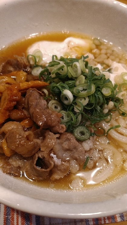 甘辛肉うどん