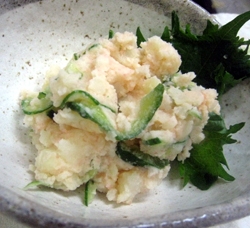 きゅうり入りタラモサラダ レシピ 作り方 By Kazuhana0816 楽天レシピ