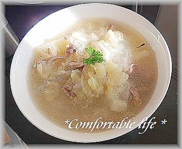 ★”豚肉と白菜の台湾風スープ