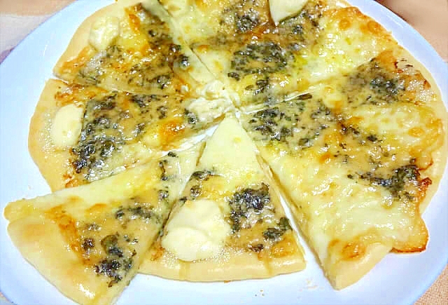 4種のチーズのハーモニー☆クアトロピザ