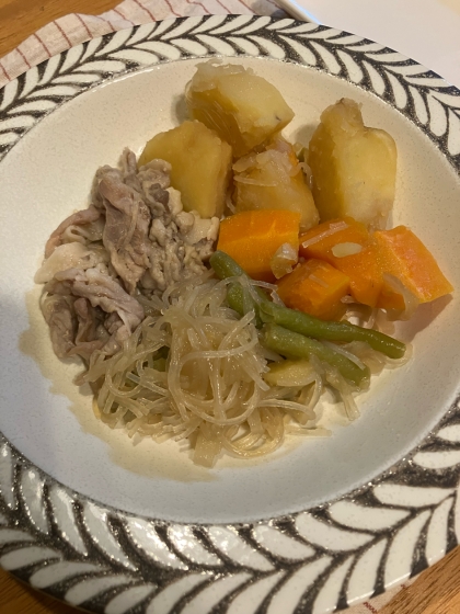 電子レンジ☆肉じゃが
