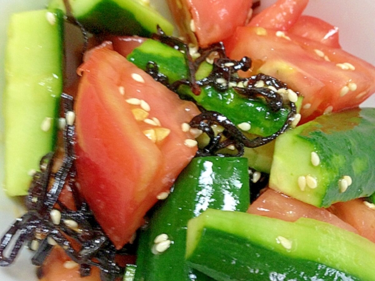 きゅうりとトマトの塩昆布和え レシピ 作り方 By ももぞう 楽天レシピ きゅうりとトマトの塩昆布和え レシピ 作り方 By ももぞう 楽天レシピ