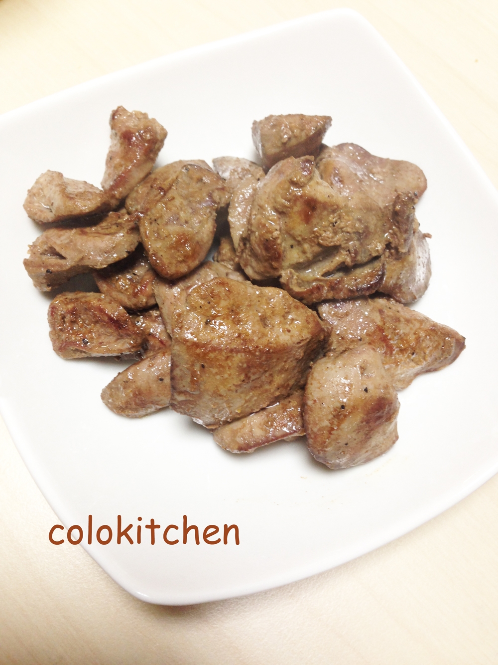鶏レバー好きのための 塩こしょう炒め レシピ 作り方 By Colokitchen 楽天レシピ