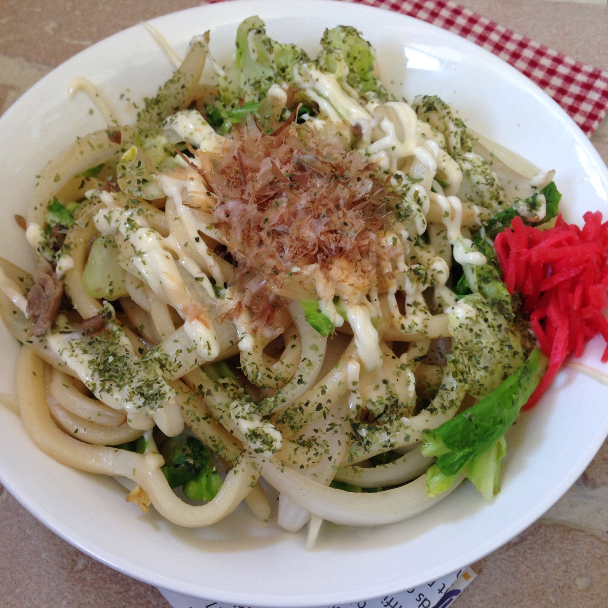 春キャベツと新玉ねぎの焼うどん♪