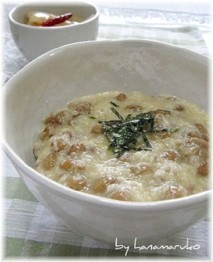 山芋と納豆のヘルシーぶっかけ丼