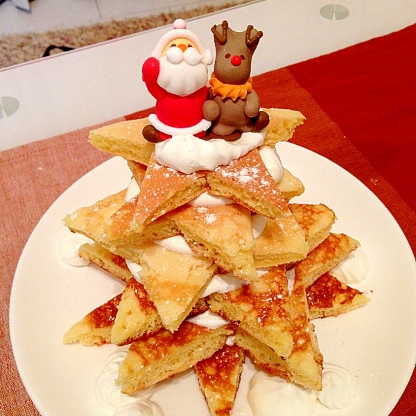 ホットケーキミックスでクリスマスケーキ レシピ 作り方 By ミニオンつるつる 楽天レシピ ホットケーキミックスでクリスマスケーキ レシピ 作り方 By ミニオンつるつる 楽天レシピ