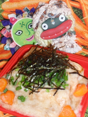 ナメ茸と長芋のトロトロ豆腐